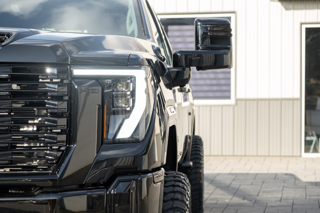 2025 GMC Sierra 3500 with Color Match services performed by Krietz Customs.