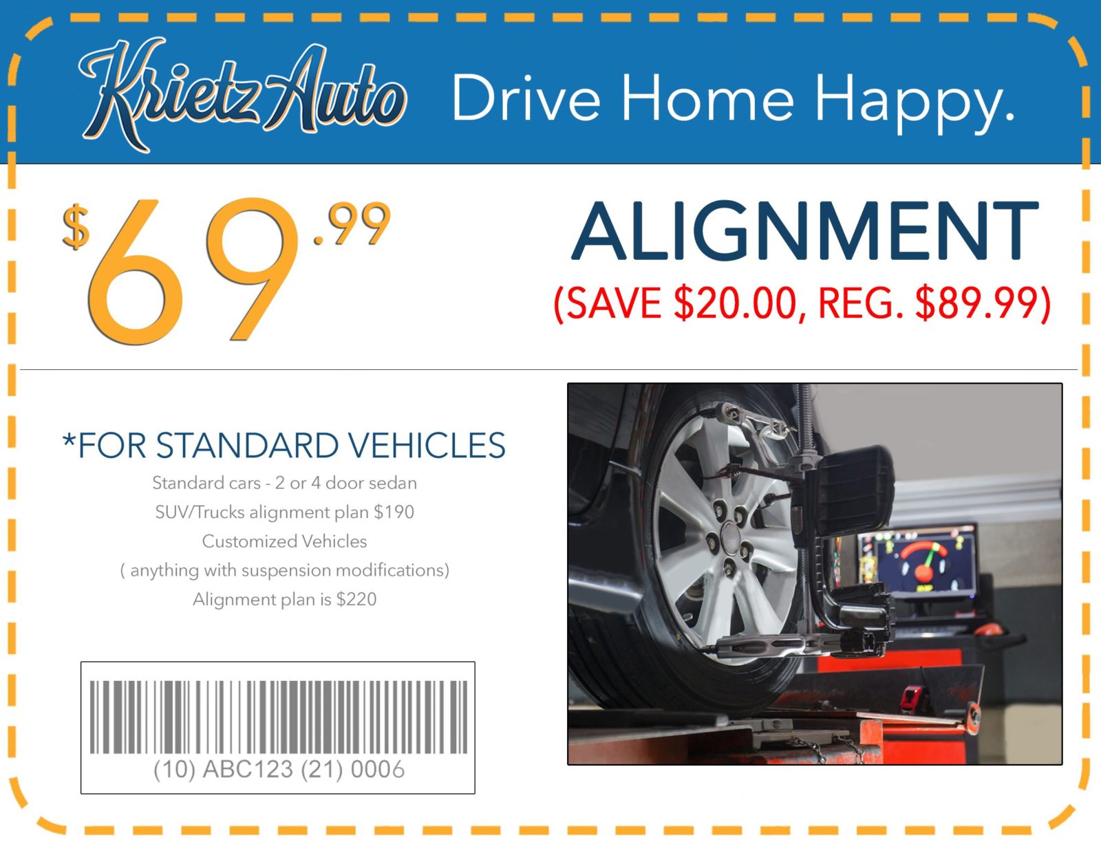 Vehicle Alignments In Frederick Maryland Krietz Auto