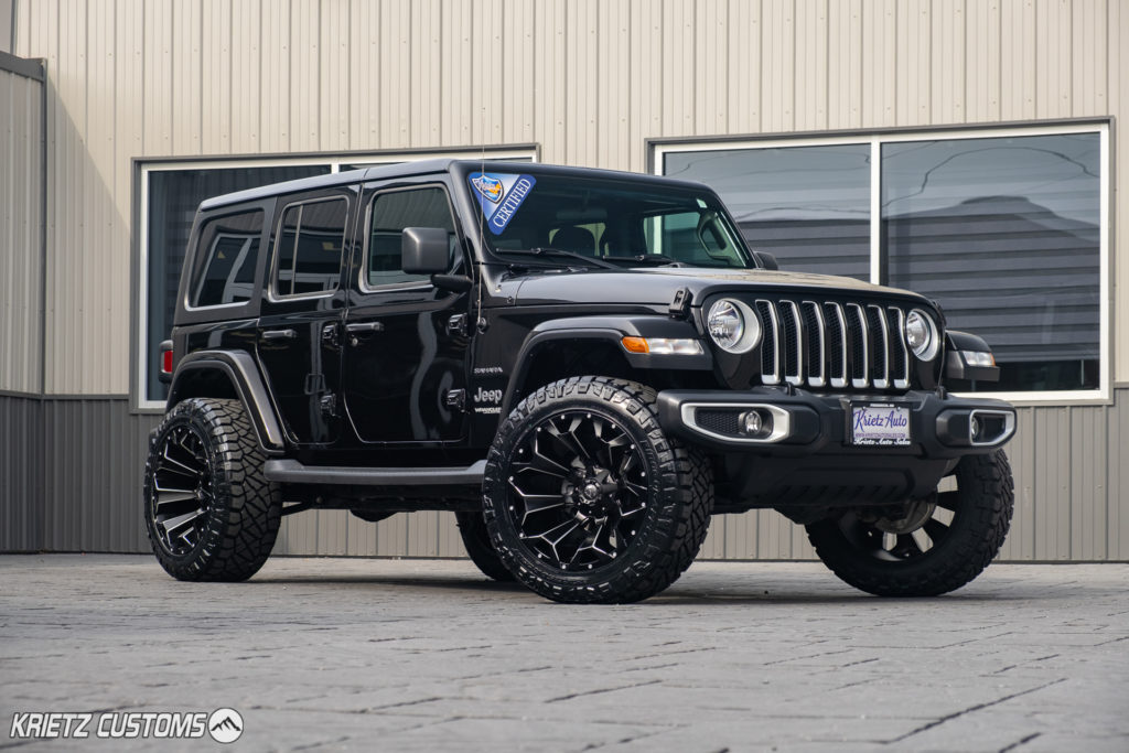 Lifted 2019 Jeep Wrangler with Fuel Assault and Rough Country Suspension  Lift Kit | Krietz Auto