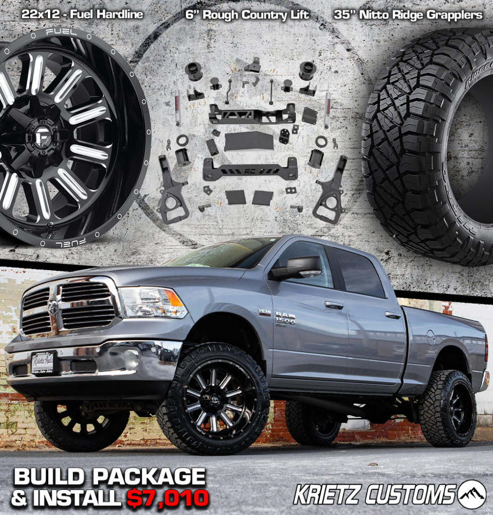 Ram 1500 Lift Kit Tire and Wheel Packages