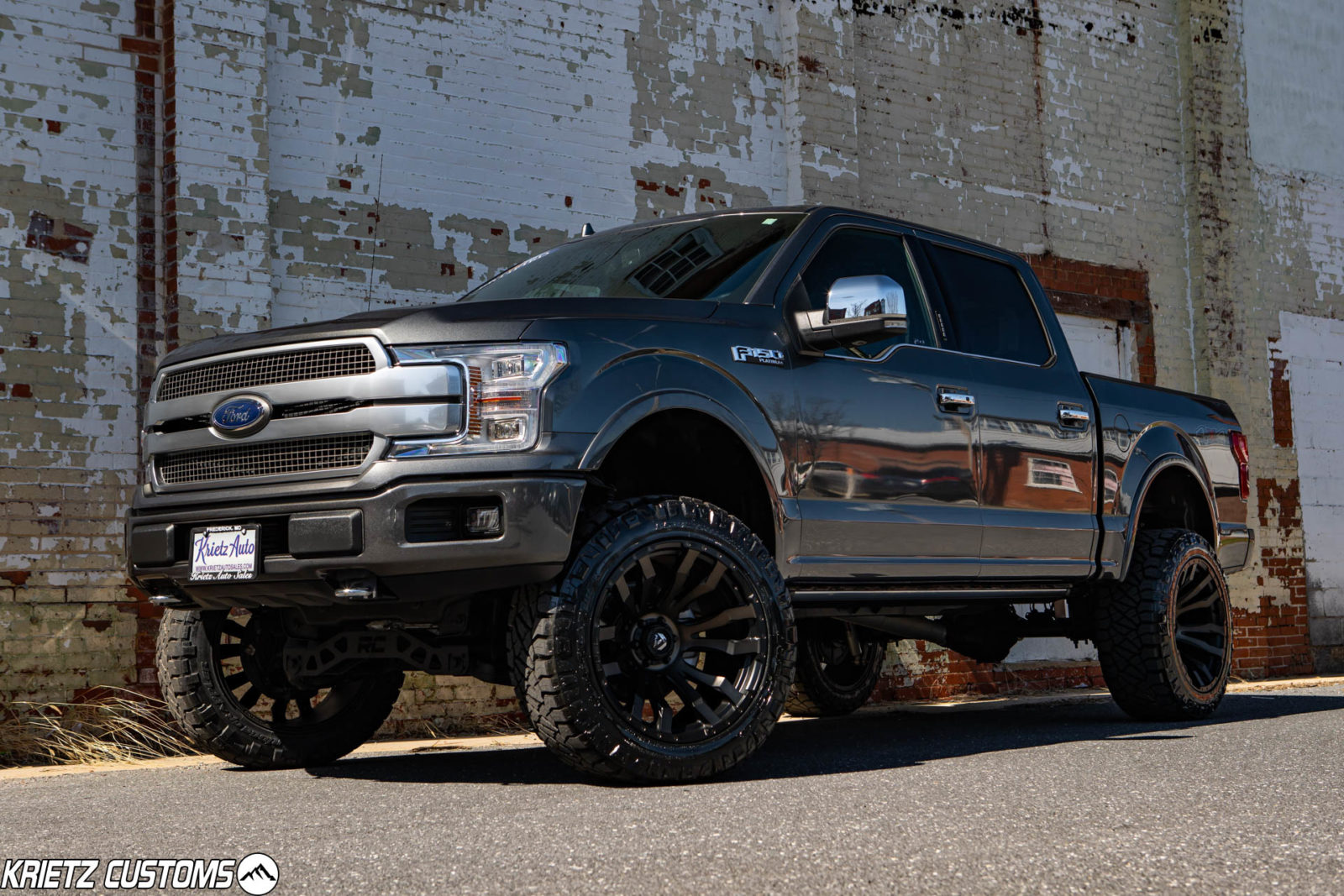 Lifted 2019 Ford F-150 with 22×12 Fuel Blitz D674 DDT with ...