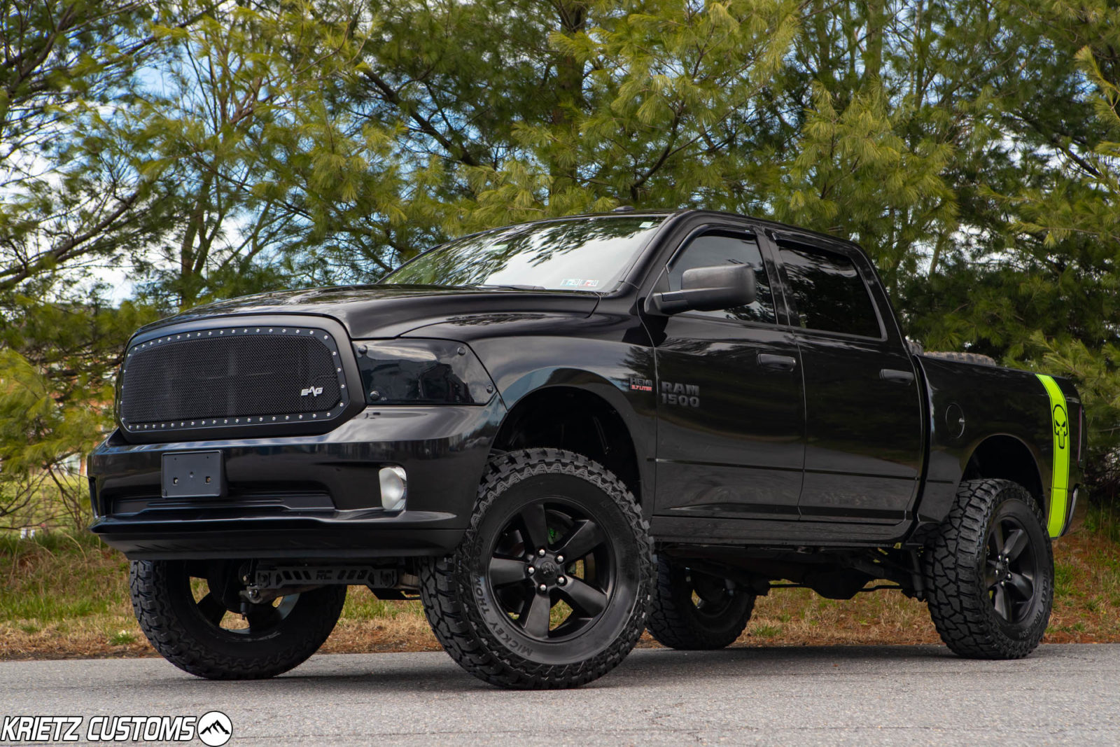 Lifted 2015 Ram 1500 With 6 Inch Rough Country Lift Kit Krietz Auto