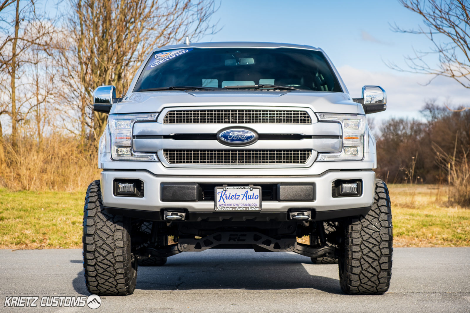 Lifted 2019 Ford F-150 with 22×12 Fuel Blitz and a 6 inch Rough Country