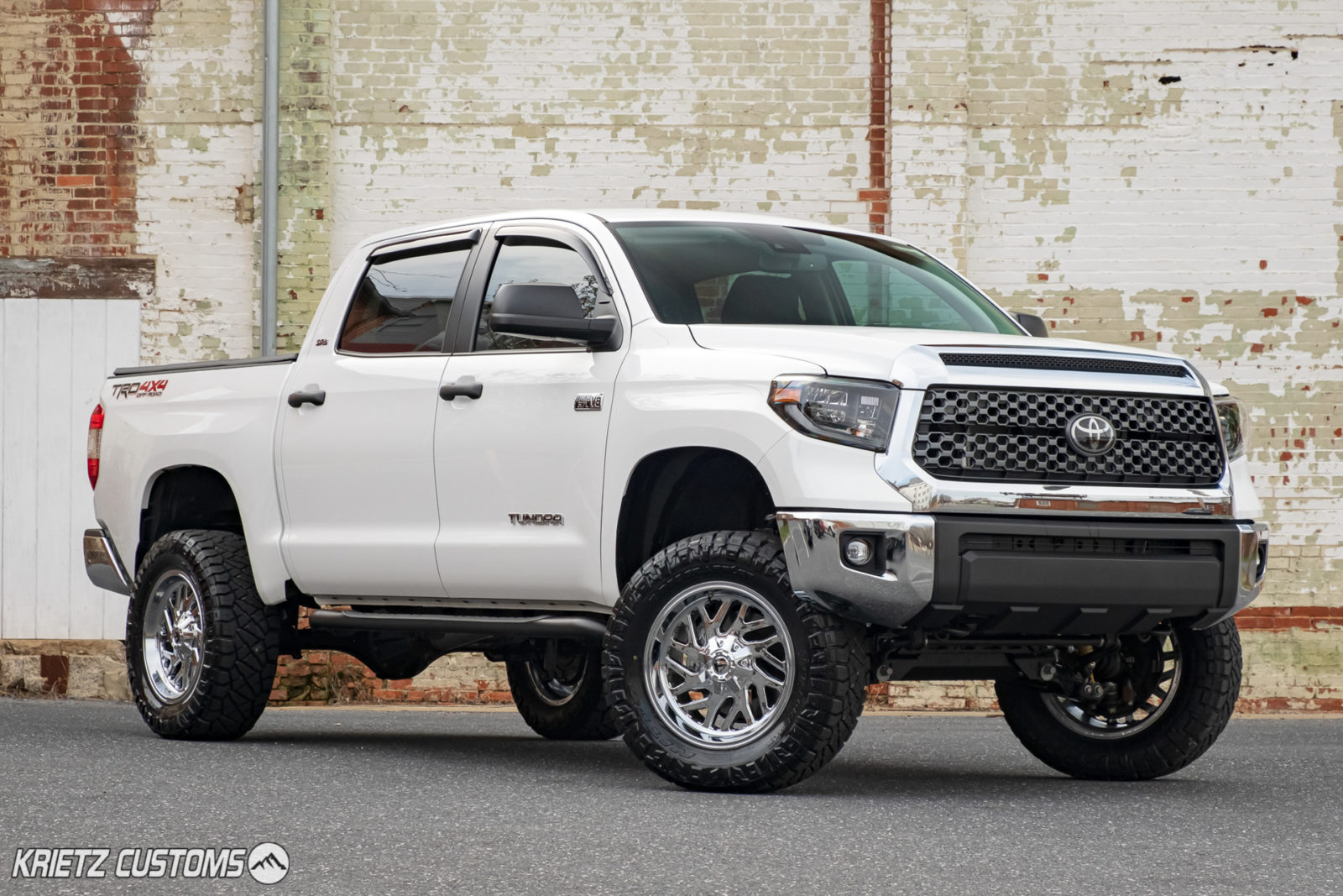 Lifted 2020 Toyota Tundra with 20X9 Fuel Triton Wheels and 6 inch Rough ...