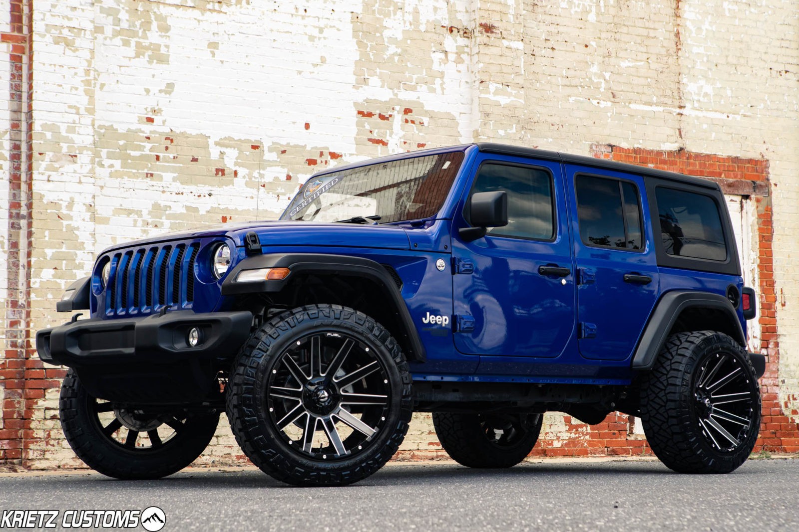 Lifted 2020 Jeep Wrangler JL with  inch Rough Country Lift Kit and 22×12  Fuel Contras | Krietz Auto