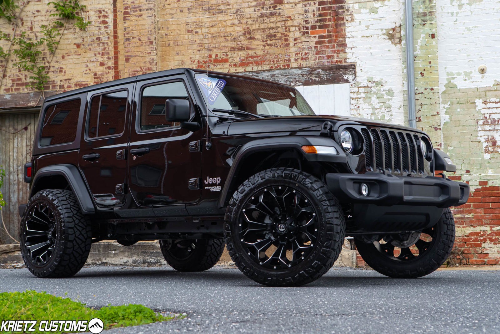 Lifted 2020 Jeep Wrangler JL with  inch Rough Country Lift Kit and 22×12  Fuel Assault wheels | Krietz Auto