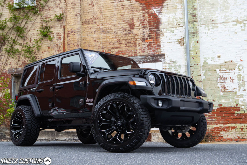 Lifted 2020 Jeep Wrangler JL with  inch Rough Country Lift Kit and 22×12  Fuel Assault wheels | Krietz Auto