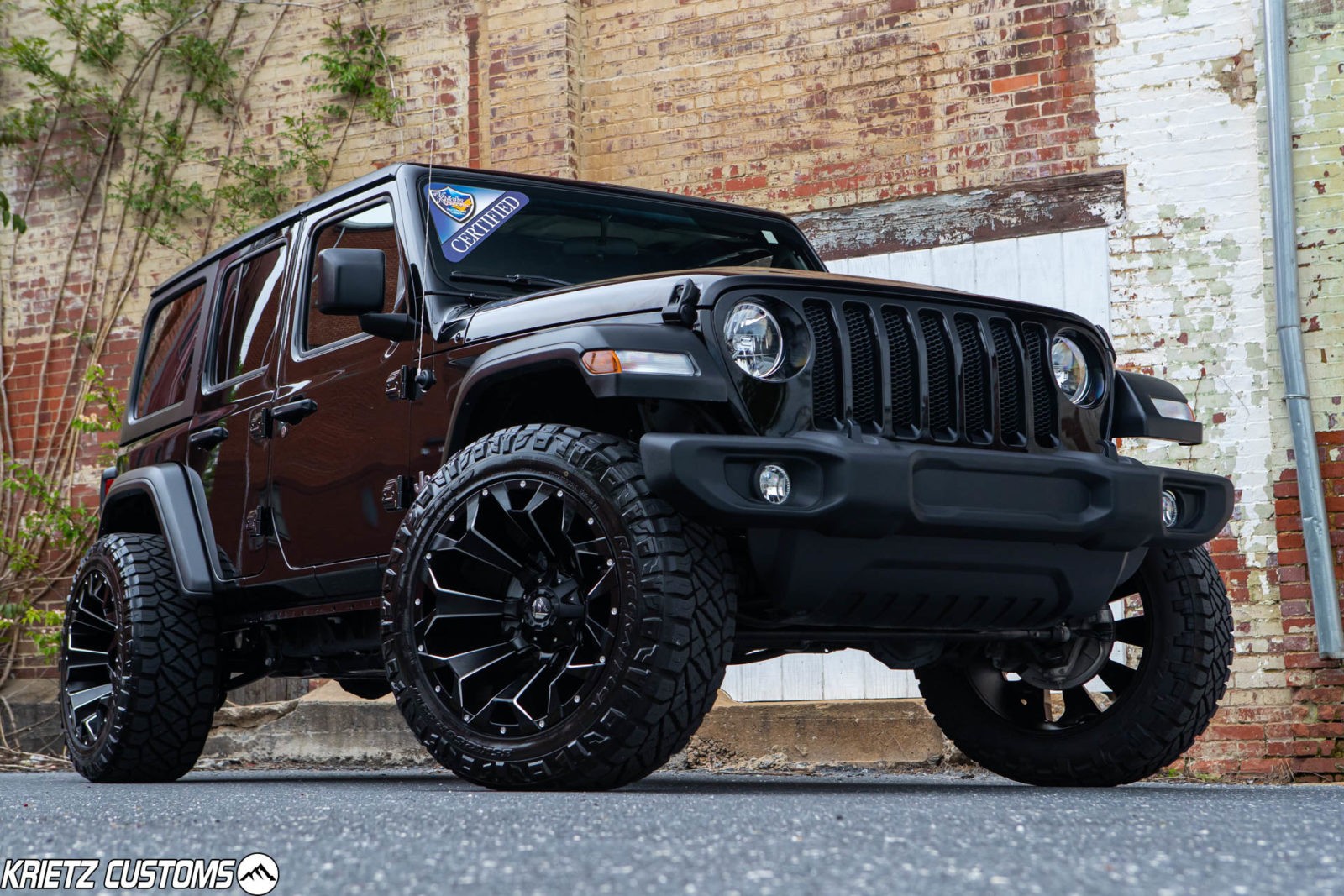 Lifted 2020 Jeep Wrangler JL with  inch Rough Country Lift Kit and 22×12 Fuel  Assault wheels | Krietz Auto