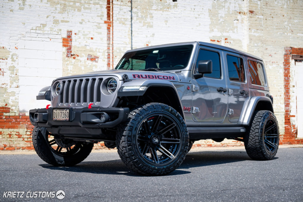 Lifted 2020 Jeep Wrangler with 22×12 4Play 4P08 Wheels and  Inch JKS Suspension  Lift Kit | Krietz Auto