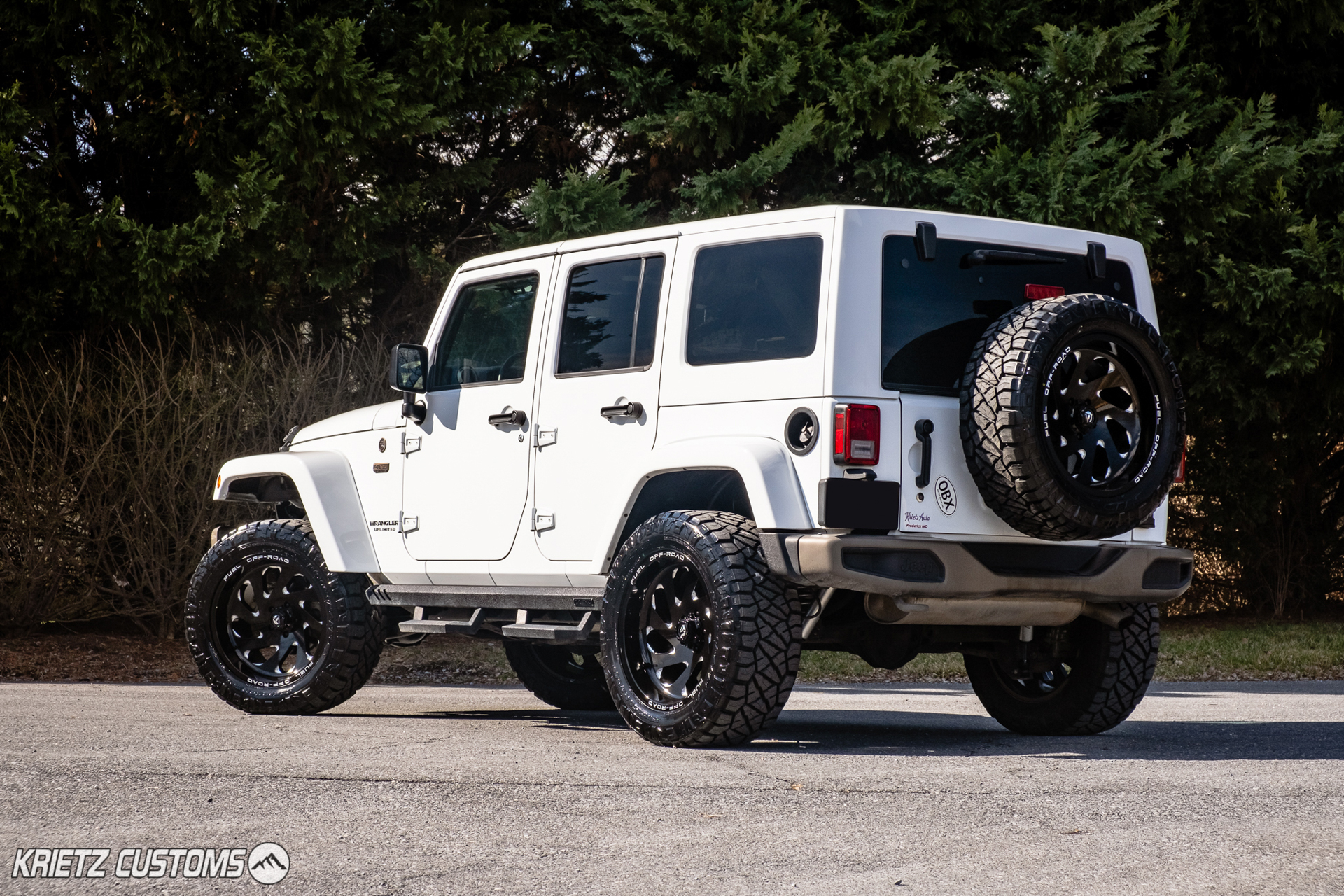 Lifted 2017 Jeep Wrangler with 20×10 Fuel Vortex Wheels and  Inch Rough  Country Suspension Lift Kit | Krietz Auto