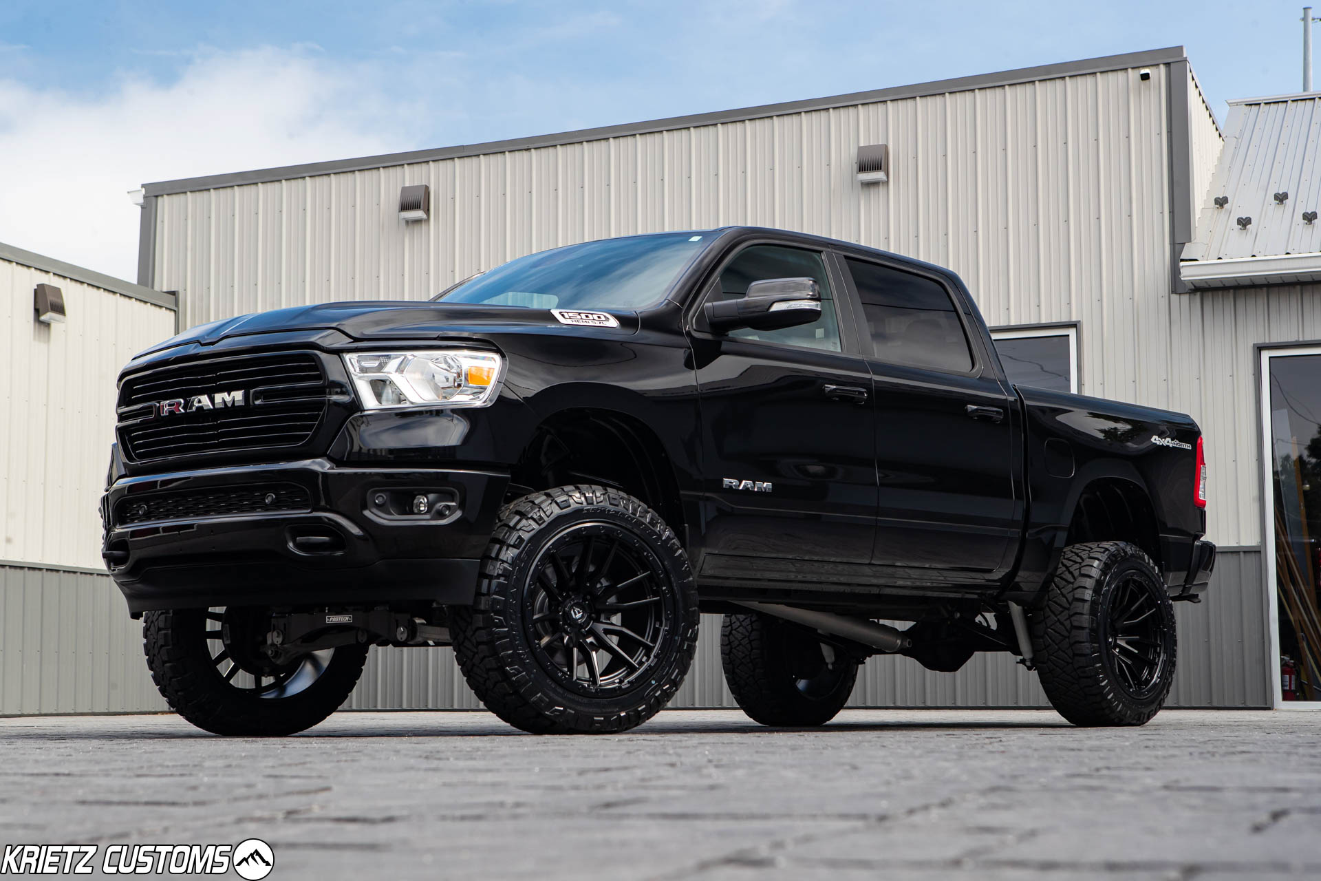 Lifted 2020 Ram 1500 with 6 Inch Rough Country Suspension Lift Kit and