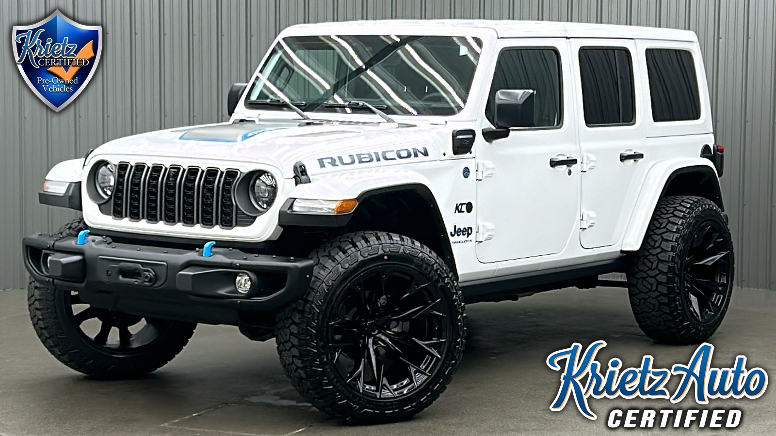 Lifted 2024 Jeep Wrangler Rubicon X 4xe