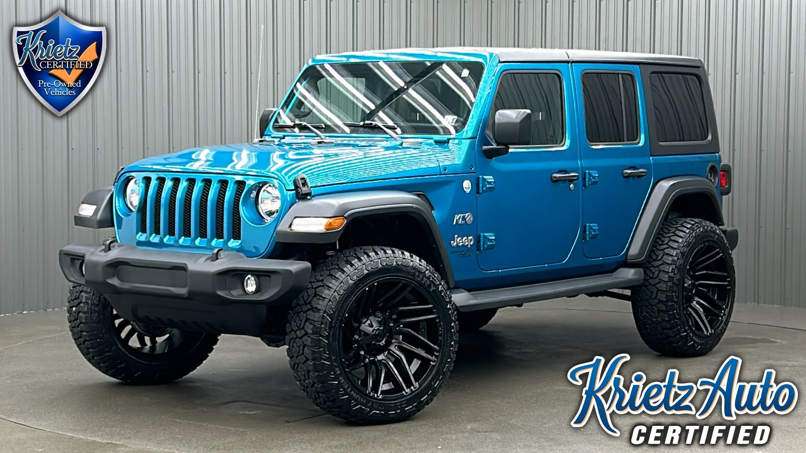 Lifted 2020 Jeep Wrangler Unlimited Sport S w/ Hard Top