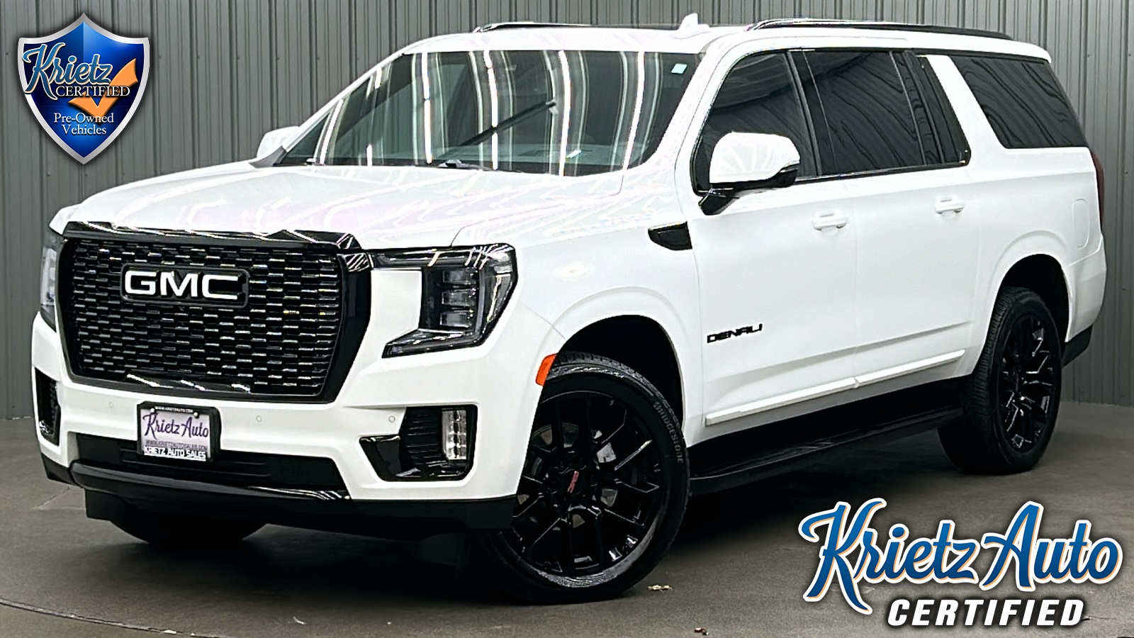 2023 GMC Yukon XL Denali w/ COLORMATCH, Max Tow & Sunroof