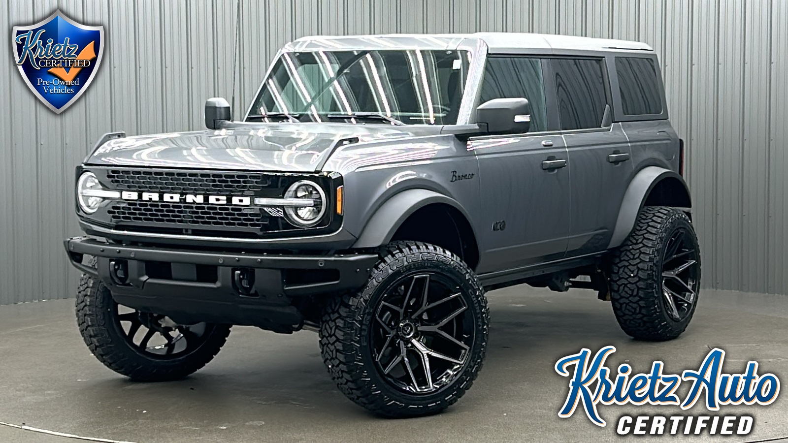 Lifted 2022 Ford Bronco Wildtrak w/ 354A Lux Pkg, Hard Top & Sasquatch