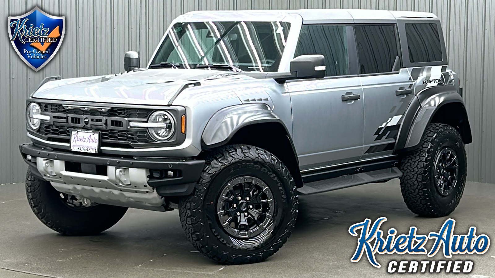 2023 Ford Bronco Raptor Short Bed w/ 374A Lux & Carbon Fiber Pkg