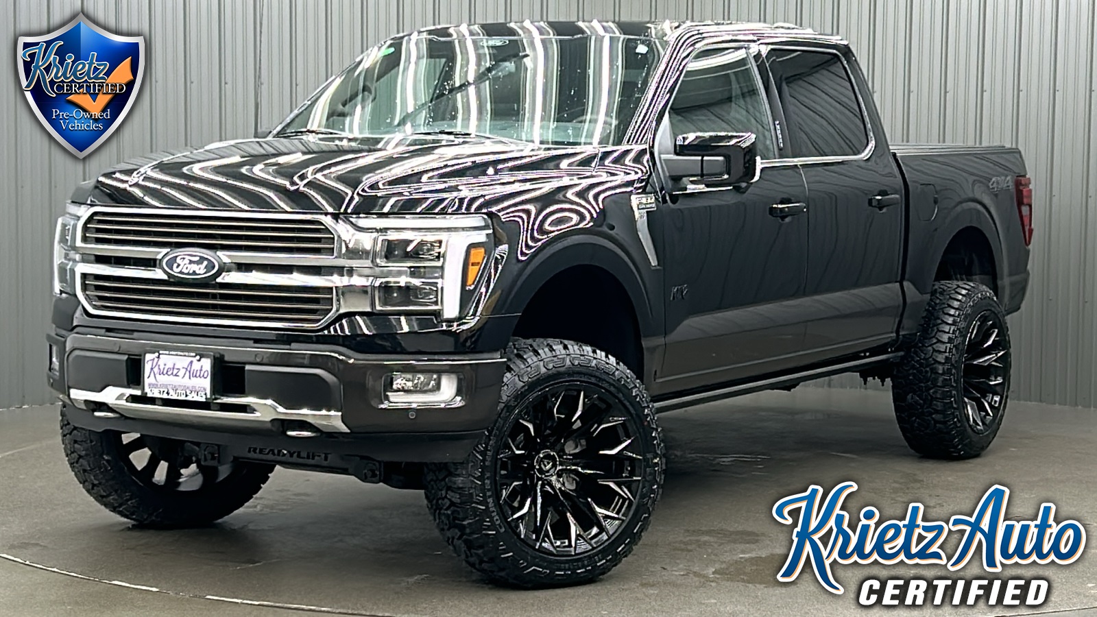 Lifted 2024 Ford F-150 King Ranch Short Bed w/ 601A & Moonroof