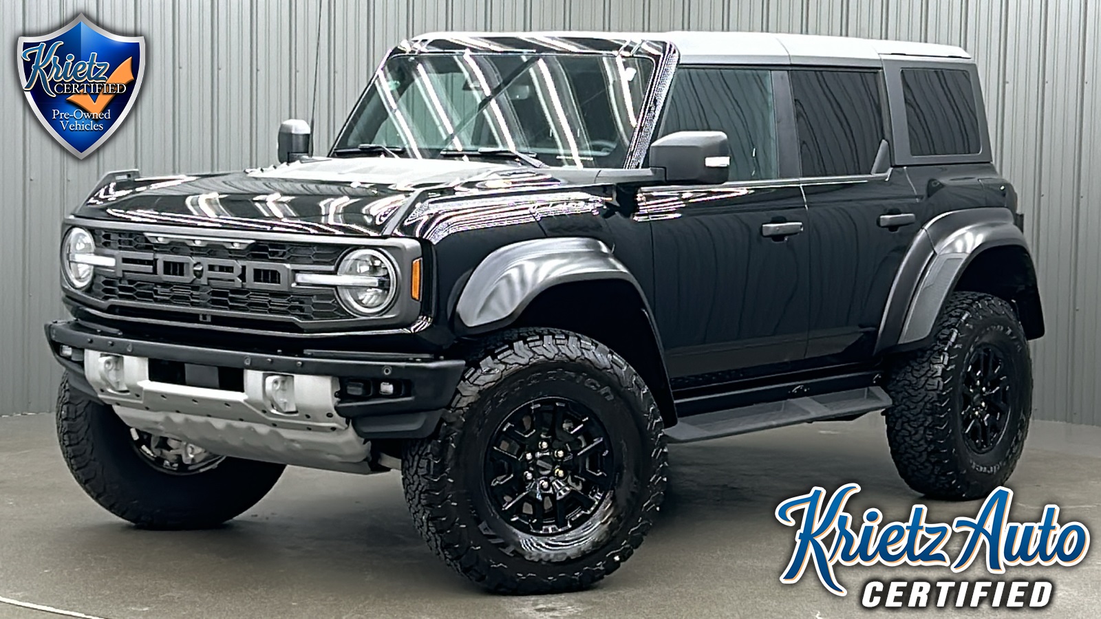 2023 Ford Bronco Raptor w/ 374A Lux, Hard Top & Carbon Fiber Pkg