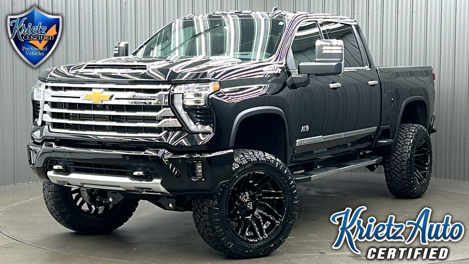 Lifted 2024 Chevrolet Silverado 3500HD High Country Short Bed Z71 w/ Tech & Sunroof