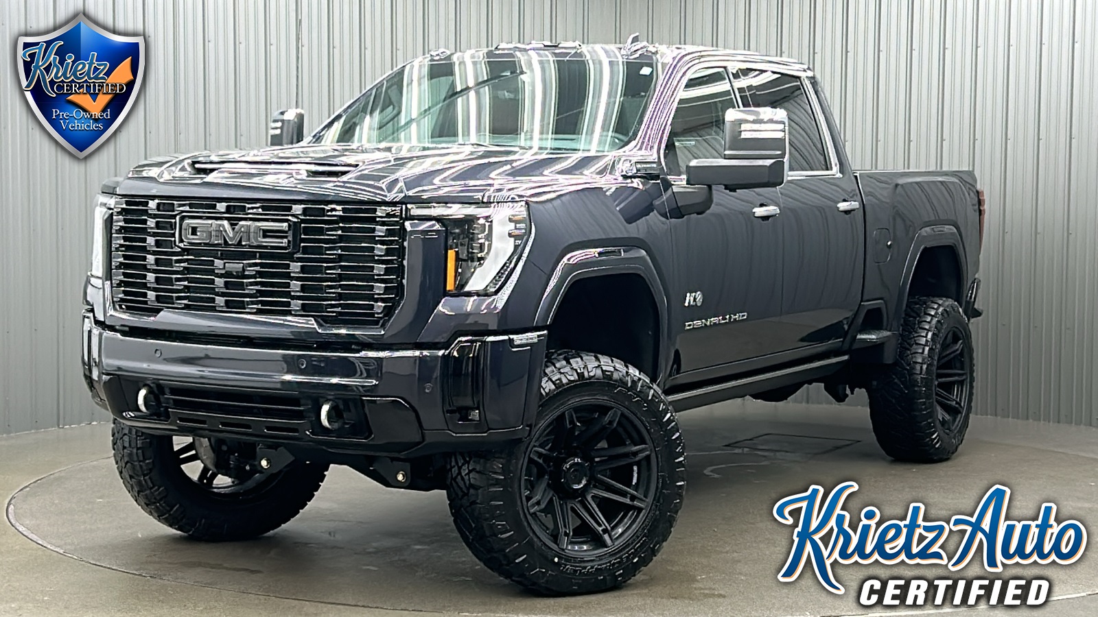 Lifted 2024 GMC Sierra 2500HD Denali Ultimate Short Bed w/ Max Tow & Sunroof