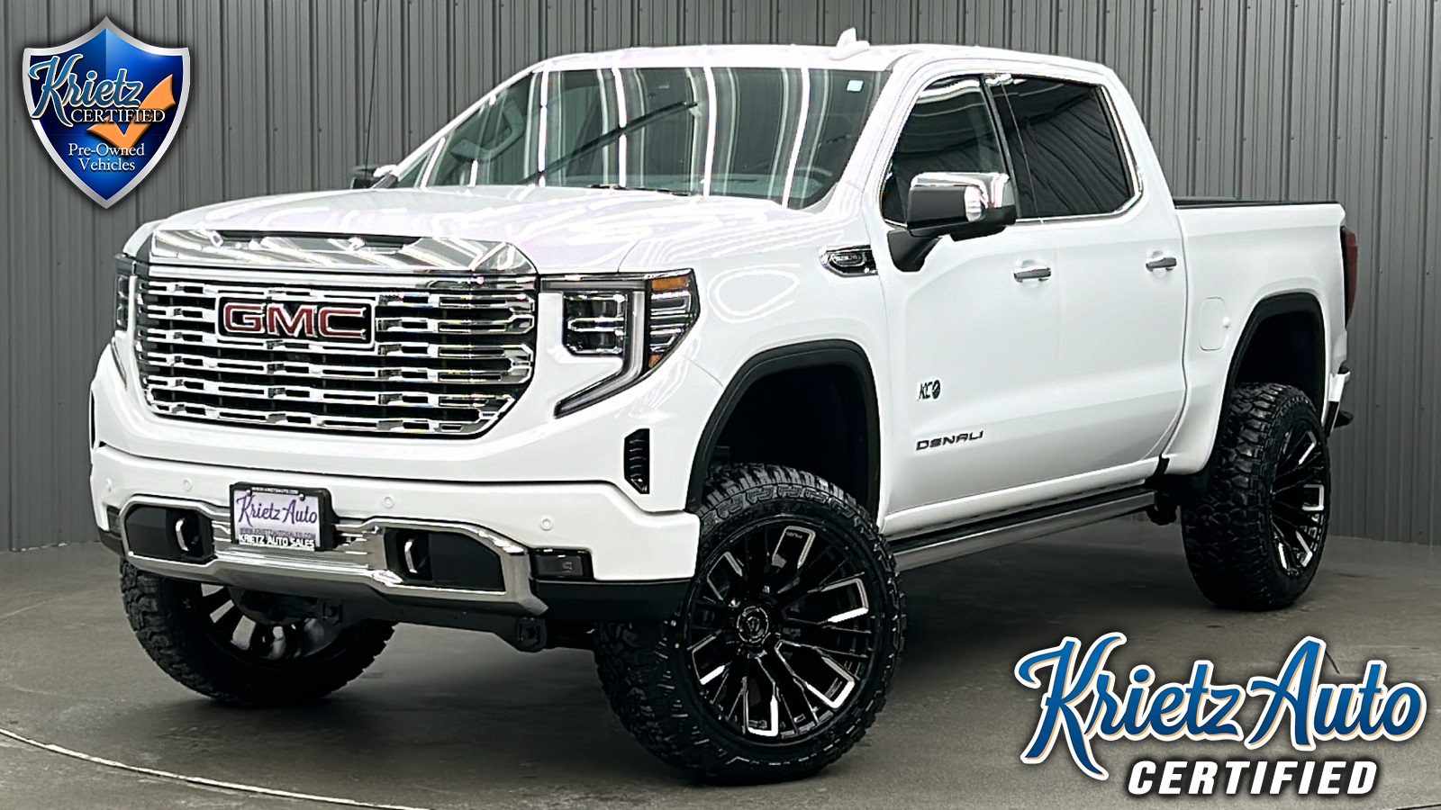 Lifted 2022 GMC Sierra 1500 Denali Reserve Short Bed w/ Tech & Sunroof