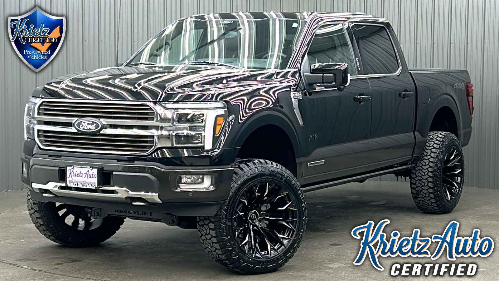 Lifted 2024 Ford F-150 King Ranch Short Bed w/ 601A & Moonroof