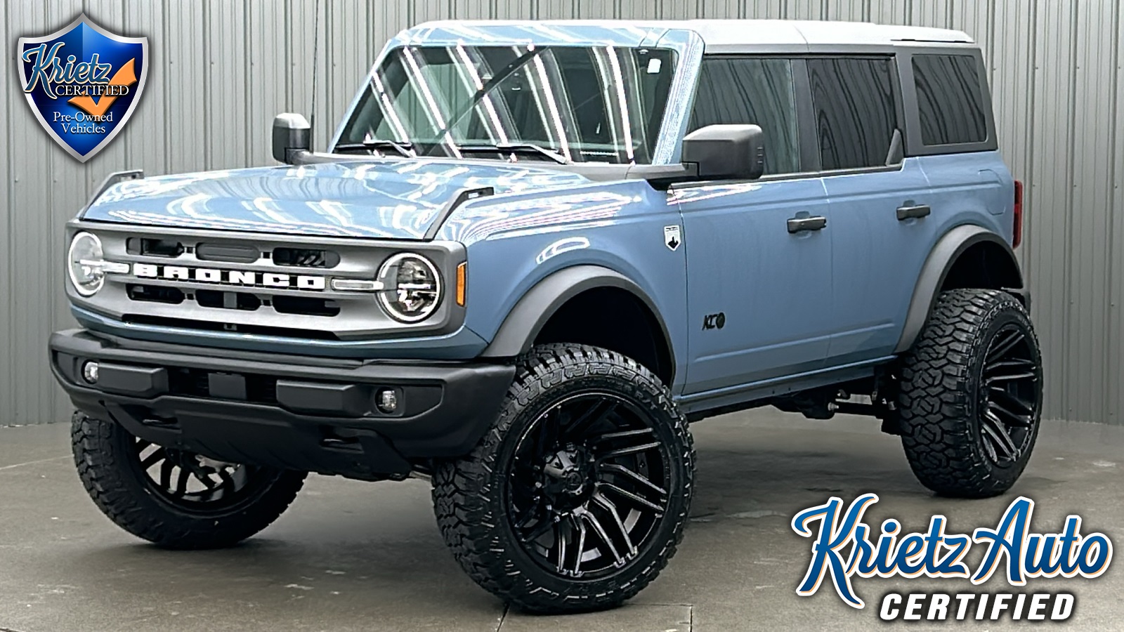 Lifted 2024 Ford Bronco Big Bend w/ 222A Mid & Hard Top