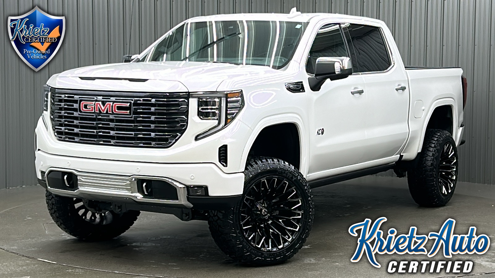 Lifted 2024 GMC Sierra 1500 Denali Ultimate Short Bed w/ Super Cruise & Sunroof