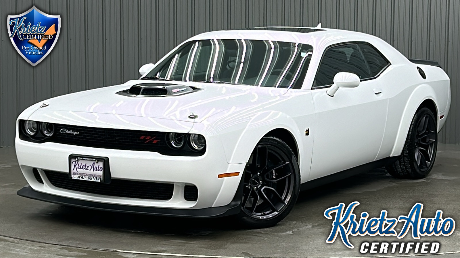 2021 Dodge Challenger R/T Scat Pack Widebody Shaker w/ Harman Kardon & Sunroof