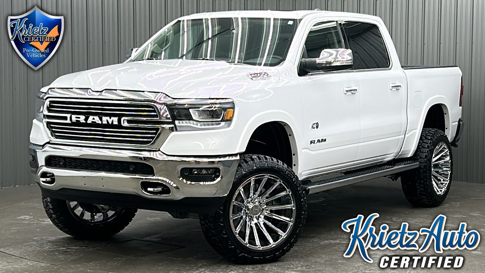 Lifted 2022 Ram 1500 Laramie Short Bed w/ Level A & Sunroof