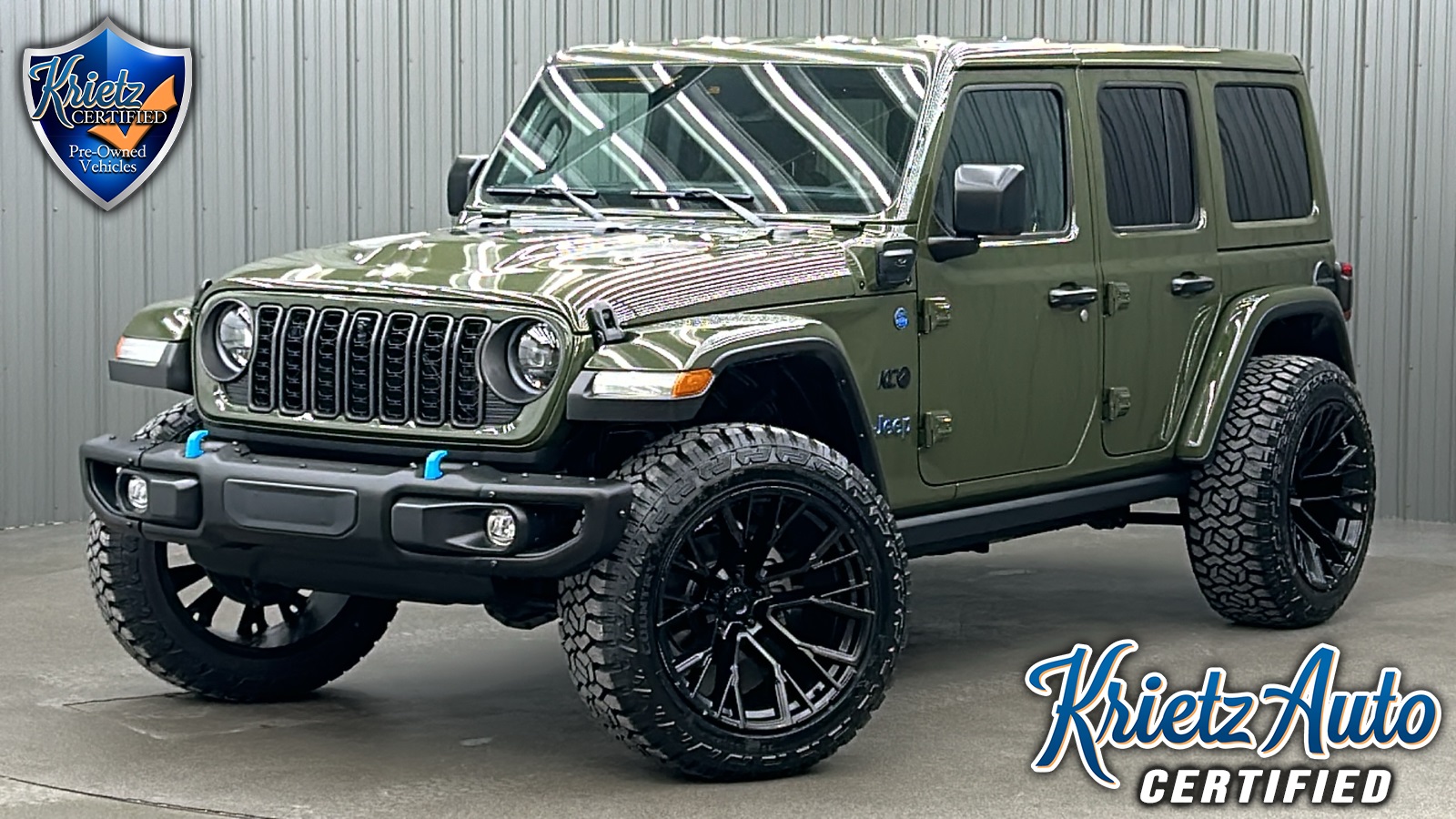 Lifted 2024 Jeep Wrangler Rubicon X 4xe w/ Hard Top