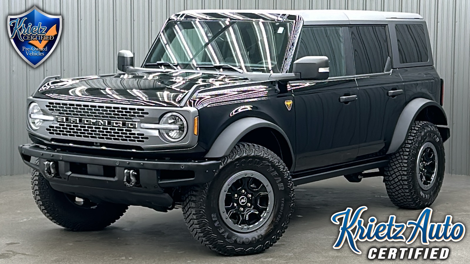 2024 Ford Bronco Badlands w/ 334A Lux, Hard Top & Sasquatch