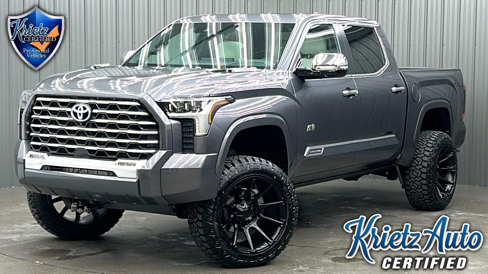 Lifted 2024 Toyota Tundra Hybrid Capstone Short Bed w/ Sunroof