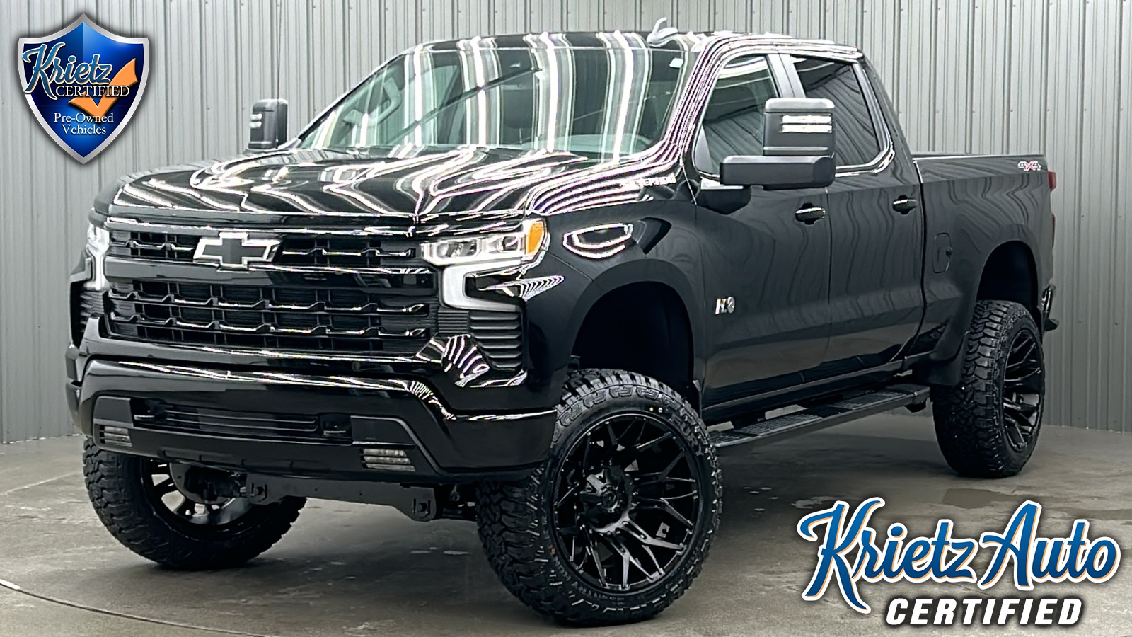 Lifted 2024 Chevrolet Silverado 1500 RST Long Bed