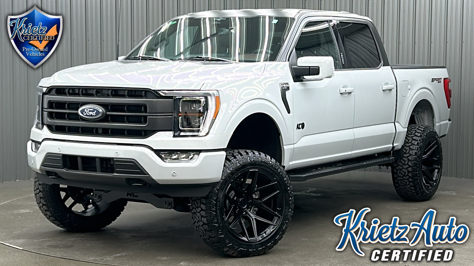 Lifted 2023 Ford F-150 Lariat Sport Package Short Bed w/ 502A & B&O