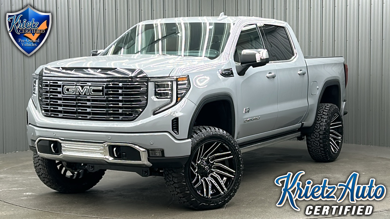 Lifted 2024 GMC Sierra 1500 Denali Ultimate Short Bed w/ Super Cruise & Sunroof