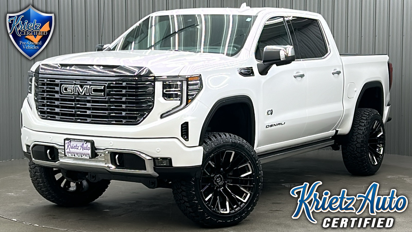Lifted 2024 GMC Sierra 1500 Denali Ultimate Short Bed w/ Super Cruise & Sunroof
