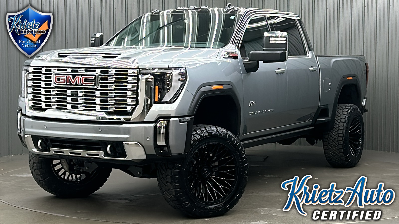Lifted 2024 GMC Sierra 2500HD Denali Short Bed Reserve w/ Tech & Sunroof