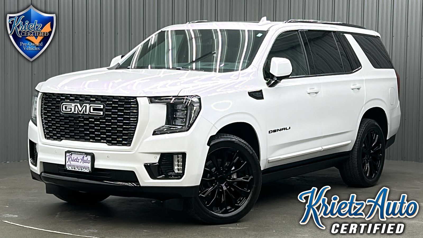 2023 GMC Yukon Denali w/ COLORMATCH, Rear Media & Sunroof