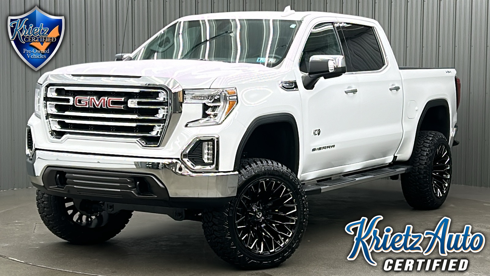 Lifted 2022 GMC Sierra 1500 Limited SLT Short Bed Premium w/ Sunroof