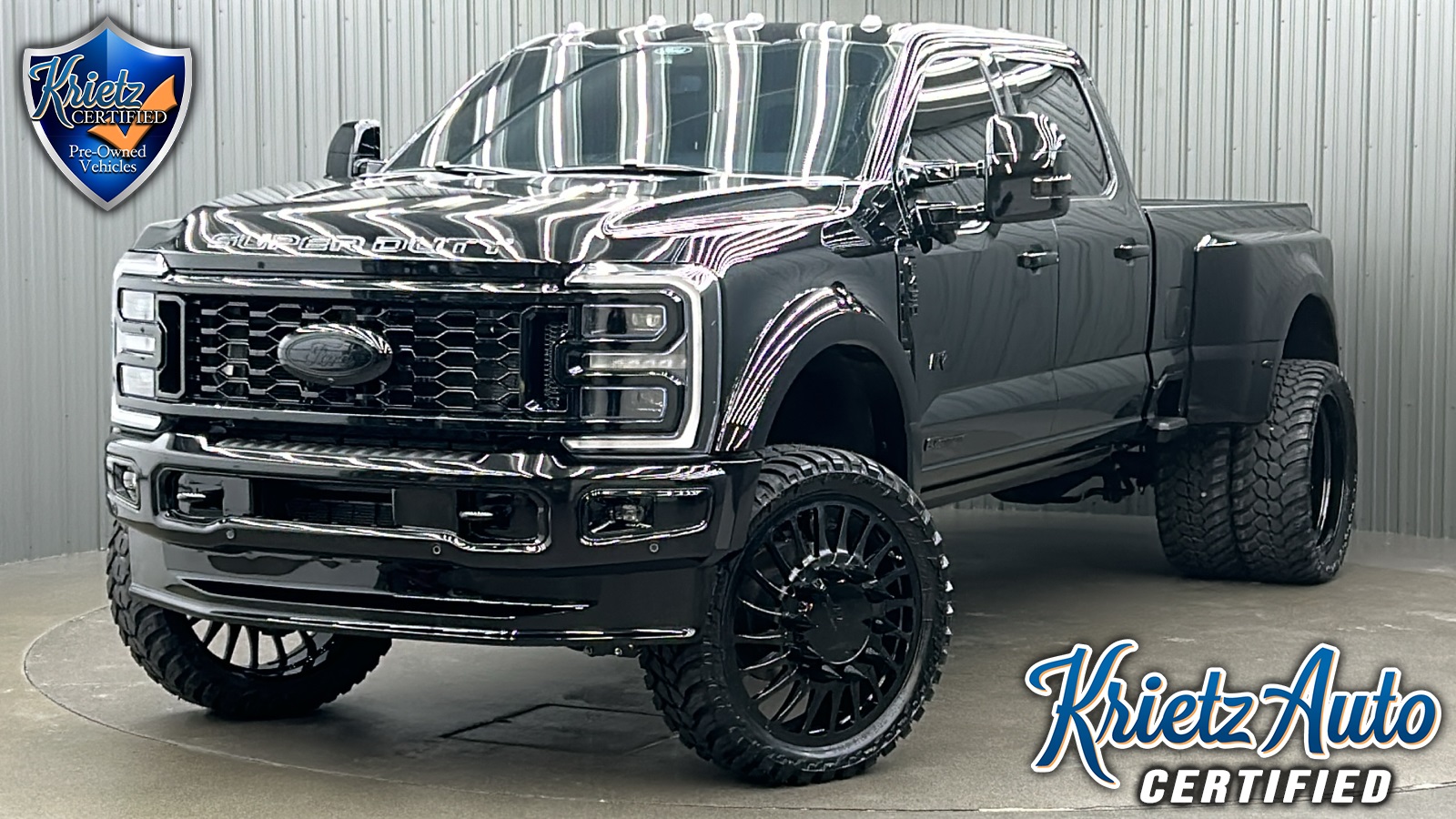 Lifted 2024 Ford F-450SD Platinum Long Bed w/ COLORMATCH, 773A & Moonroof