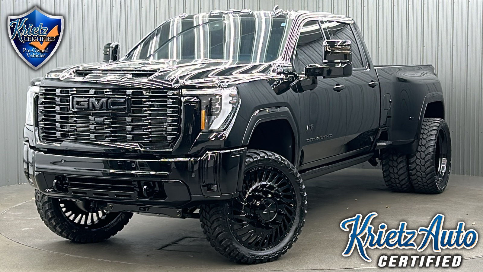 Lifted 2025 GMC Sierra 3500HD Denali Ultimate Long Bed w/ COLORMATCH & Sunroof