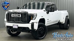 Lifted 2025 GMC Sierra 3500HD Denali Ultimate Long Bed w/ COLORMATCH & Sunroof