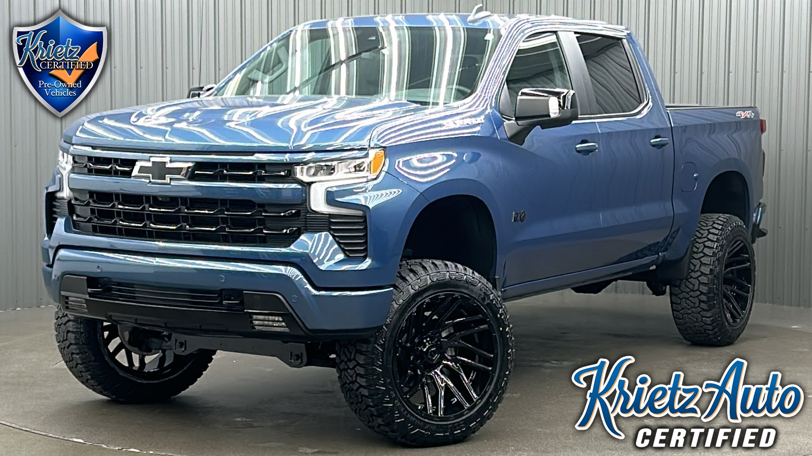 Lifted 2024 Chevrolet Silverado 1500 RST Short Bed w/ Safety Package & Convenience 2