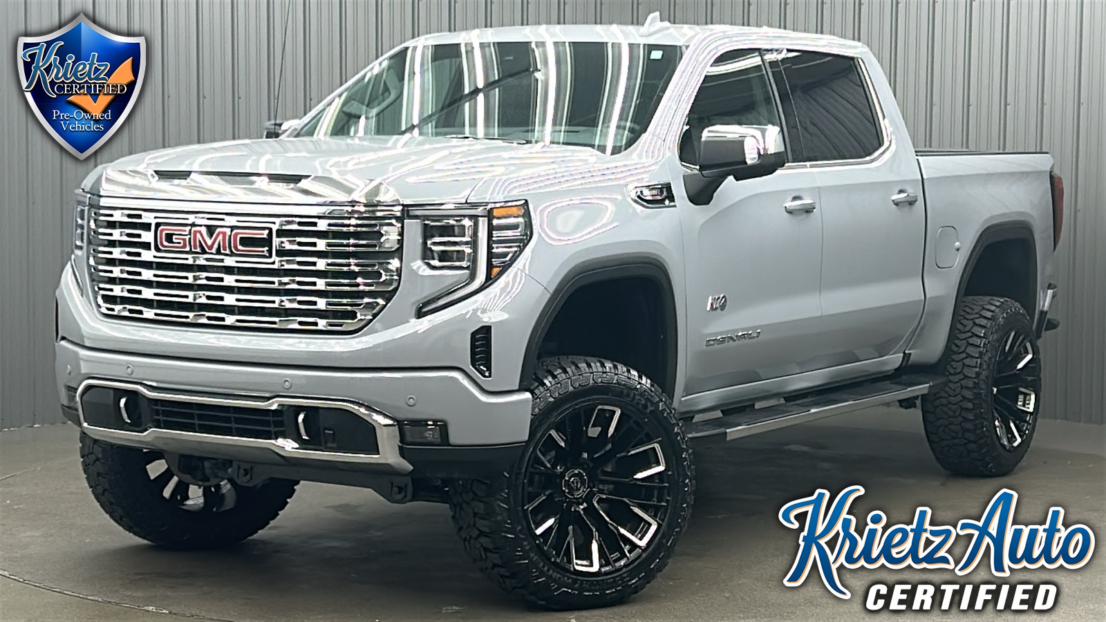 Lifted 2025 GMC Sierra 1500 Denali Short Bed w/ Tech & Sunroof