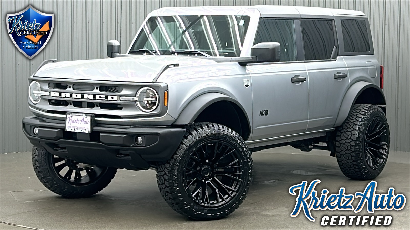 Lifted 2024 Ford Bronco Big Bend 222A w/ Sasquatch Pkg & Hardtop