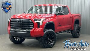 Lifted 2025 Toyota Tundra Limited Nightshade Short Bed