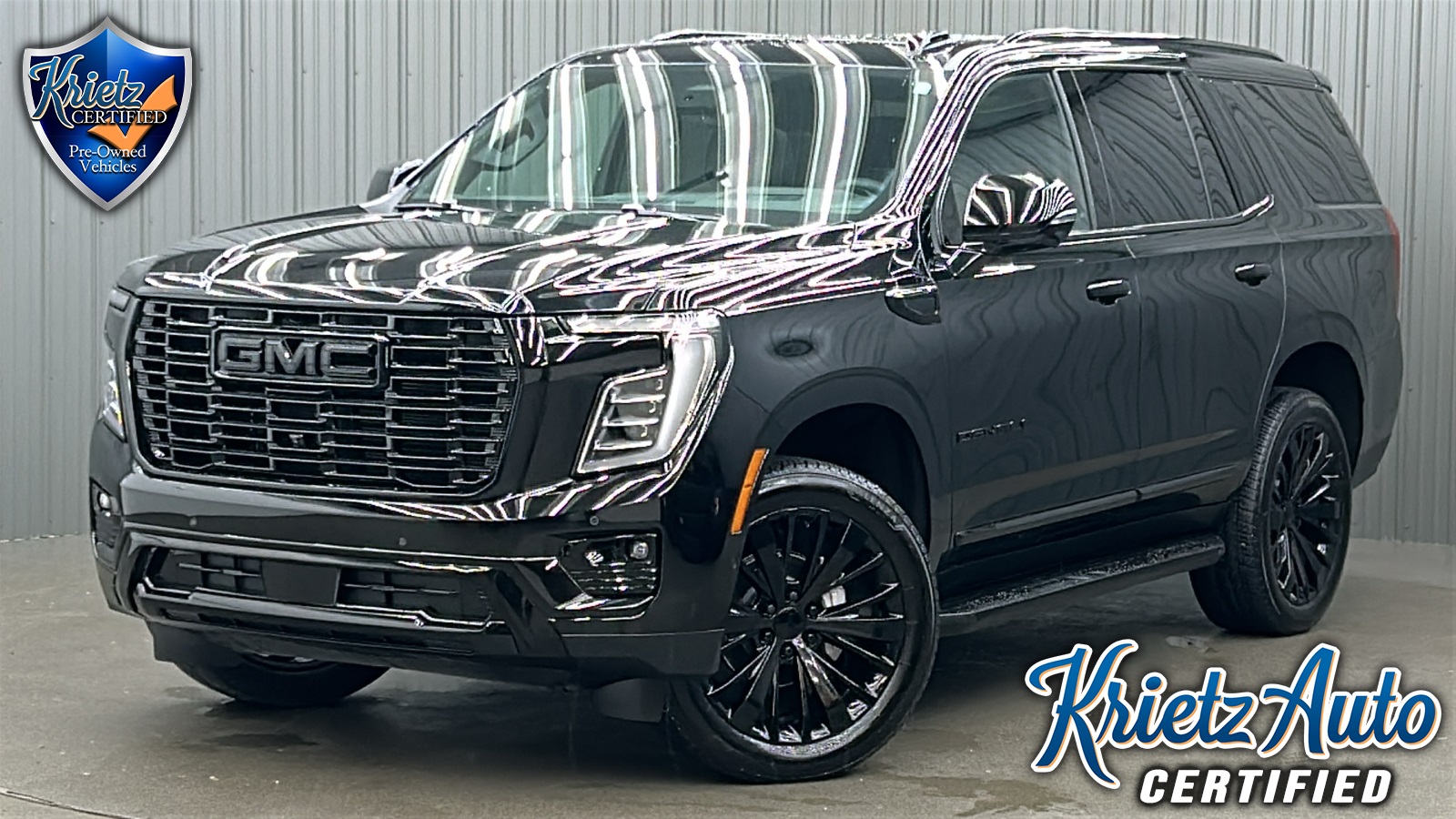2025 GMC Yukon Denali w/ Advanced Tech, Rear Media & Sunroof