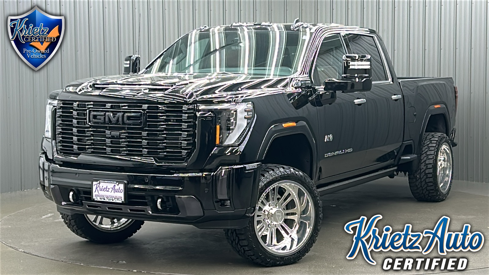 Lifted 2024 GMC Sierra 2500HD Denali Ultimate Short Bed w/ Max Tow & Sunroof