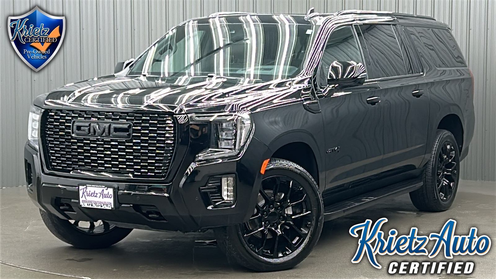 2021 GMC Yukon XL AT4 w/ COLORMATCH, Rear Media, Tech & Sunroof